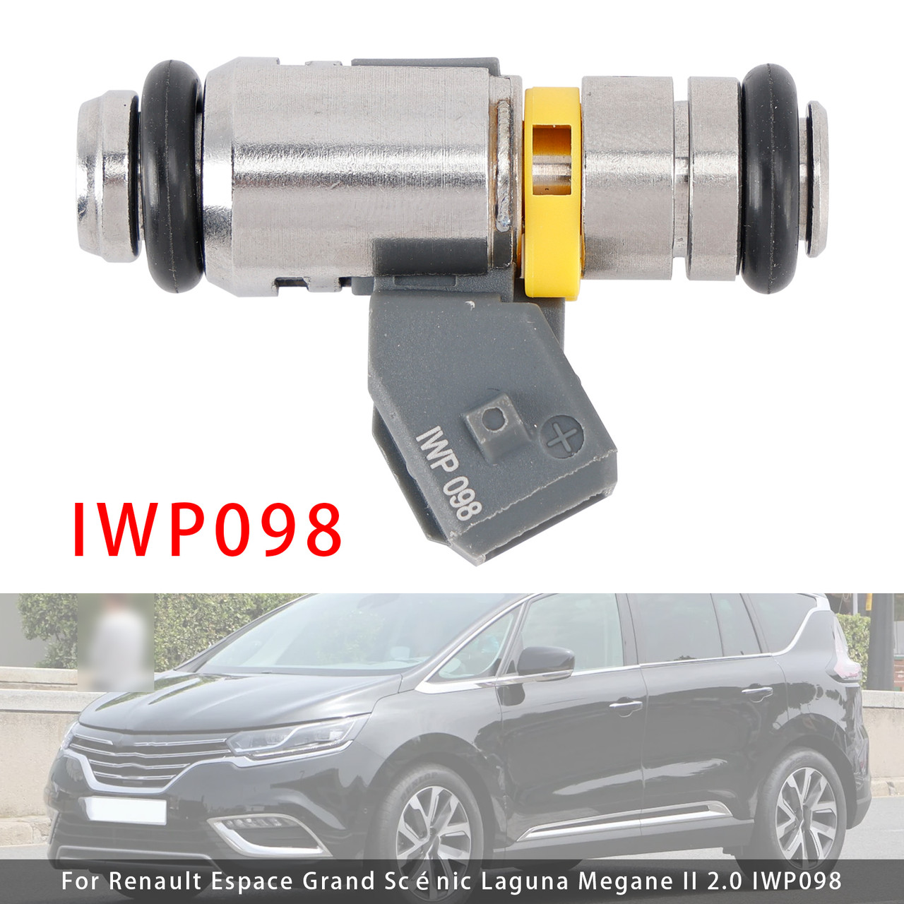 2004-2015 Renault Megane II Scénic II 1Pcs Fuel Injector IWP098 8200058379 Generic