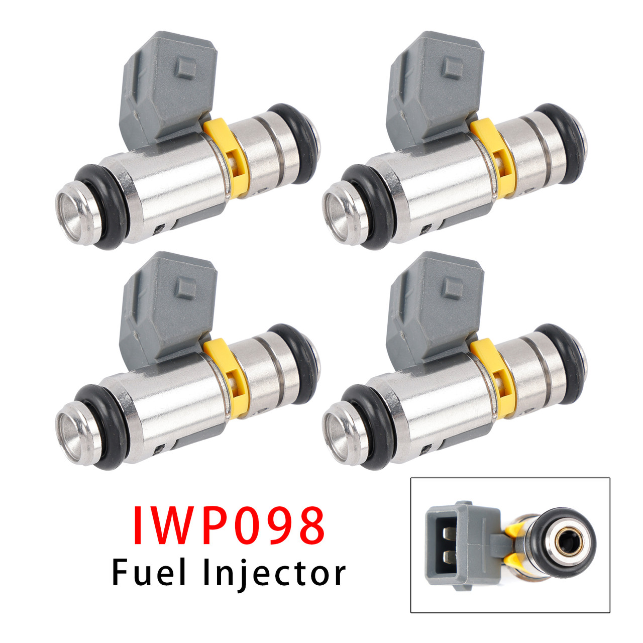 2004-2015 Renault Megane II Scénic II 4Pcs Fuel Injector IWP098 8200058379 Generic