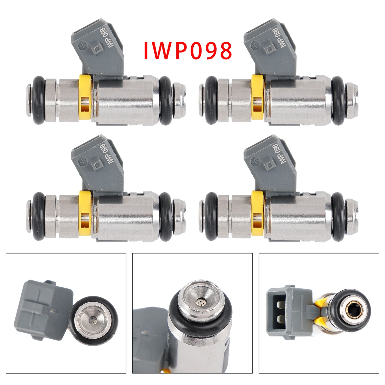 2004-2015 Renault Megane II Scénic II 4Pcs Fuel Injector IWP098 8200058379 Generic