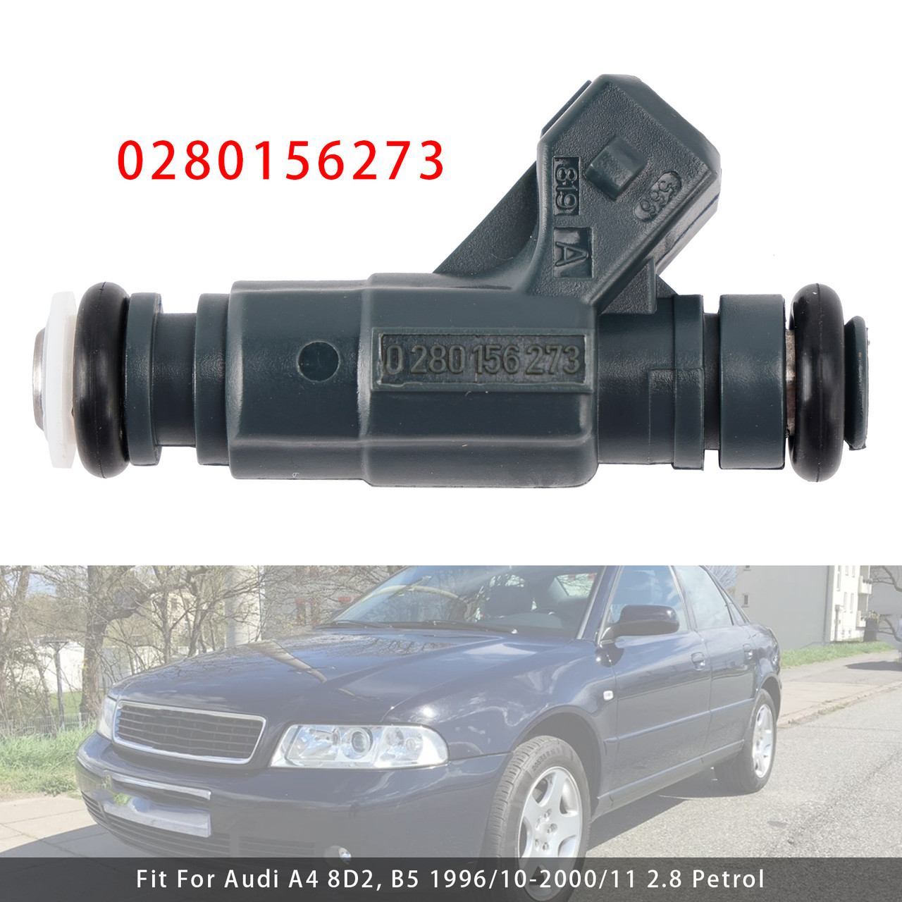 1996-2005 VW Passat 3B2 3B3 1Pcs Fuel Injector 0280156273 FJ575 Generic