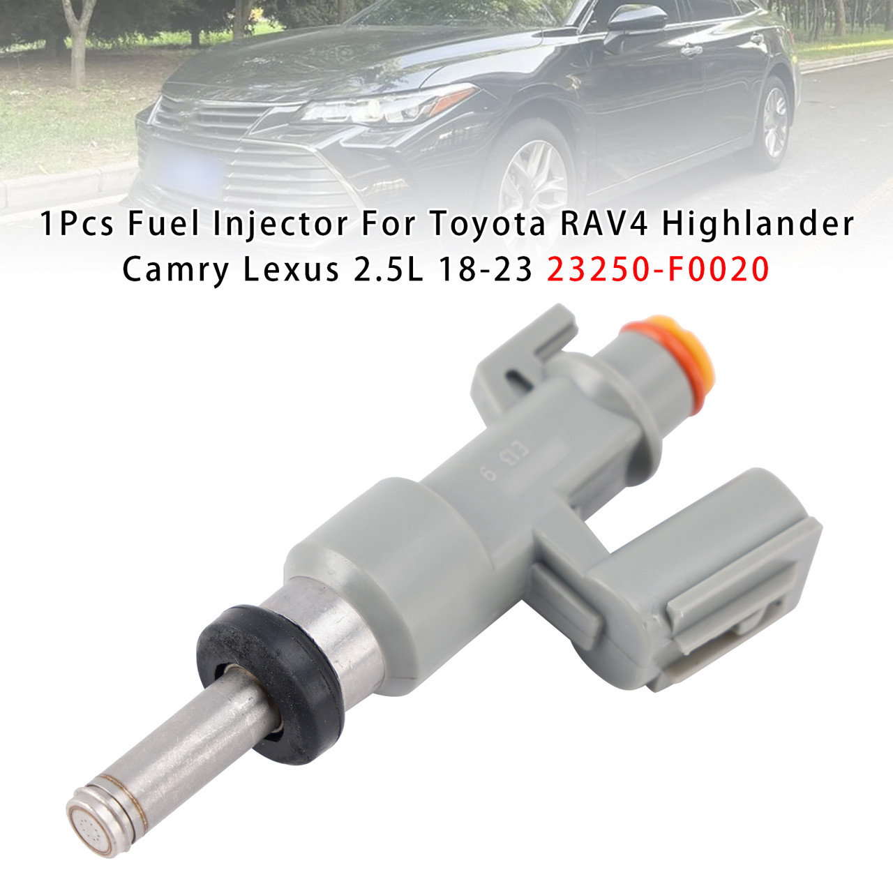 2019-2023 Lexus NX450H+ ES300H NX350H ES250 NX250 2.5L 1Pcs Fuel Injector 23250-F0020 Generic