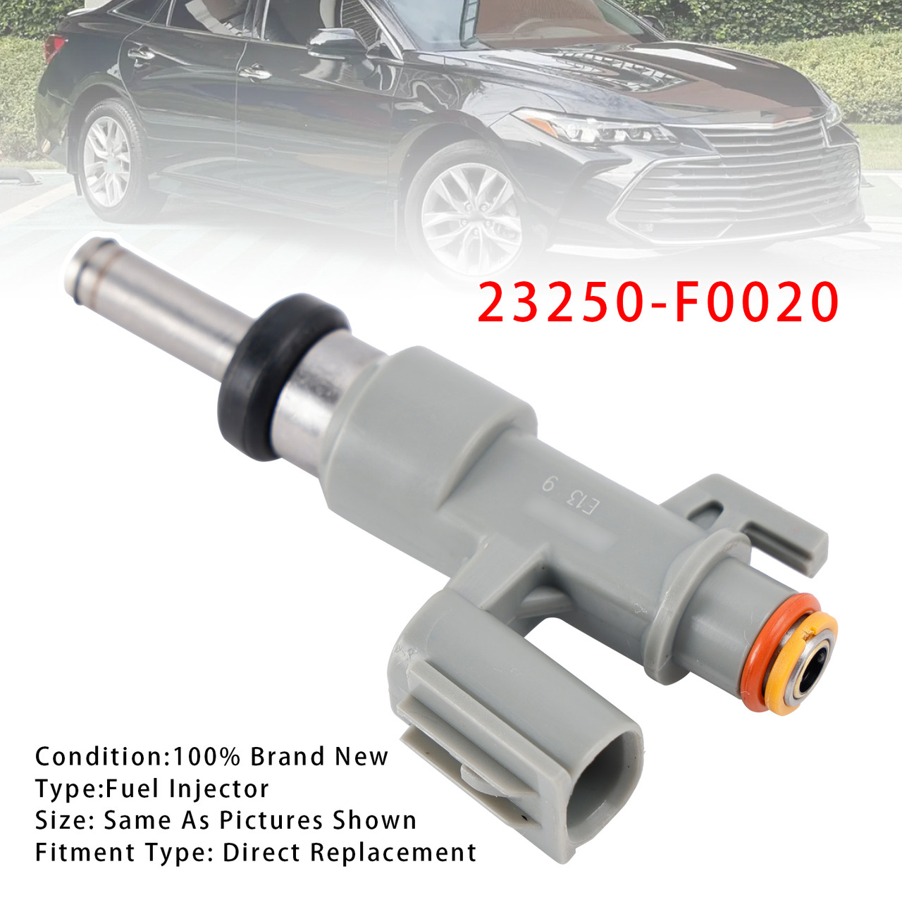 2019-2023 Lexus NX450H+ ES300H NX350H ES250 NX250 2.5L 1Pcs Fuel Injector 23250-F0020 Generic