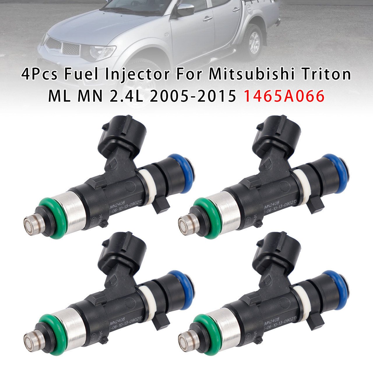 2013-onward Mitsubishi PAJERO SPORT 2.4 4Pcs Fuel Injector 1465A066 Generic