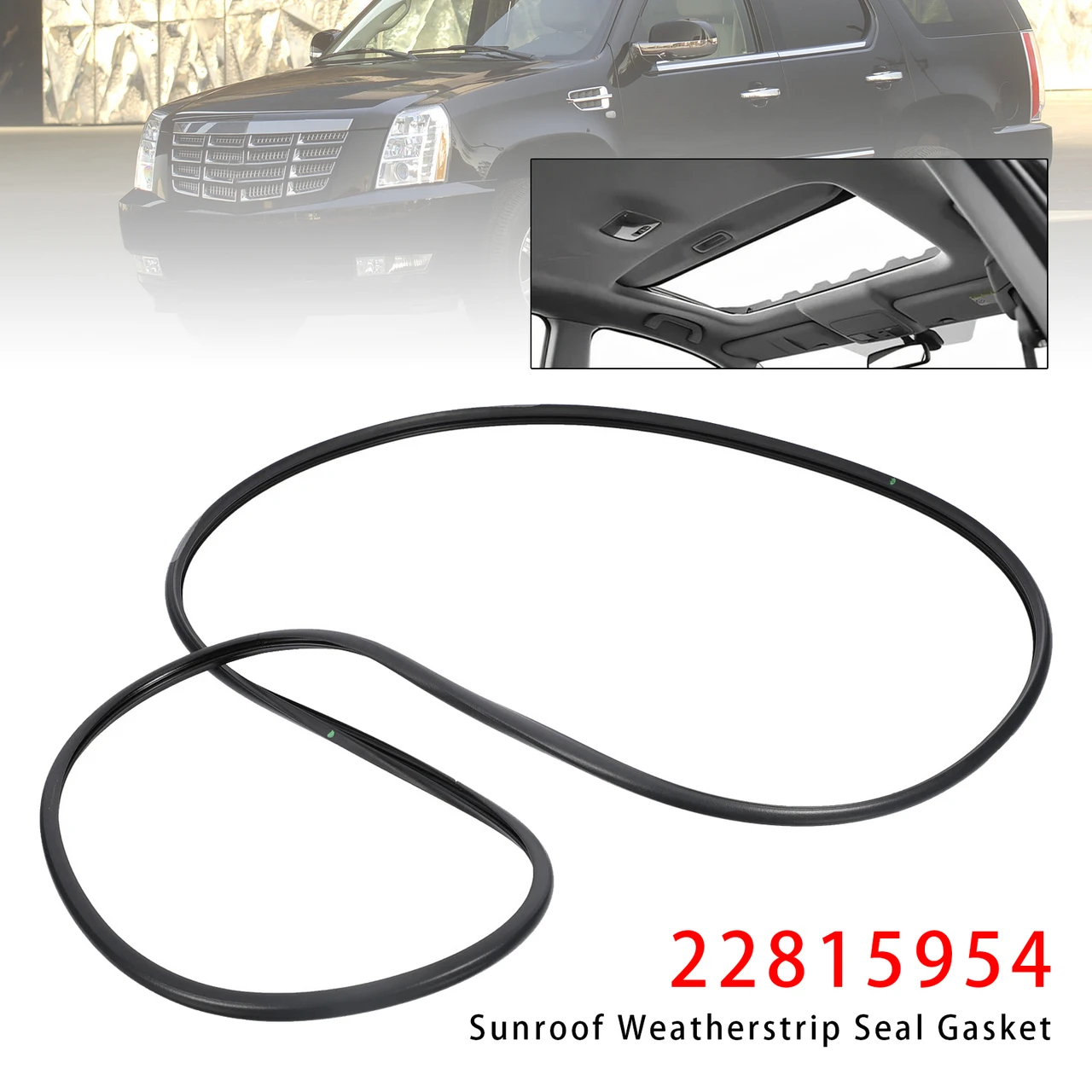 2007-2017 Chevrolet Suburban 1500 2500 Sunroof Weatherstrip Seal Gasket 22815954 Generic