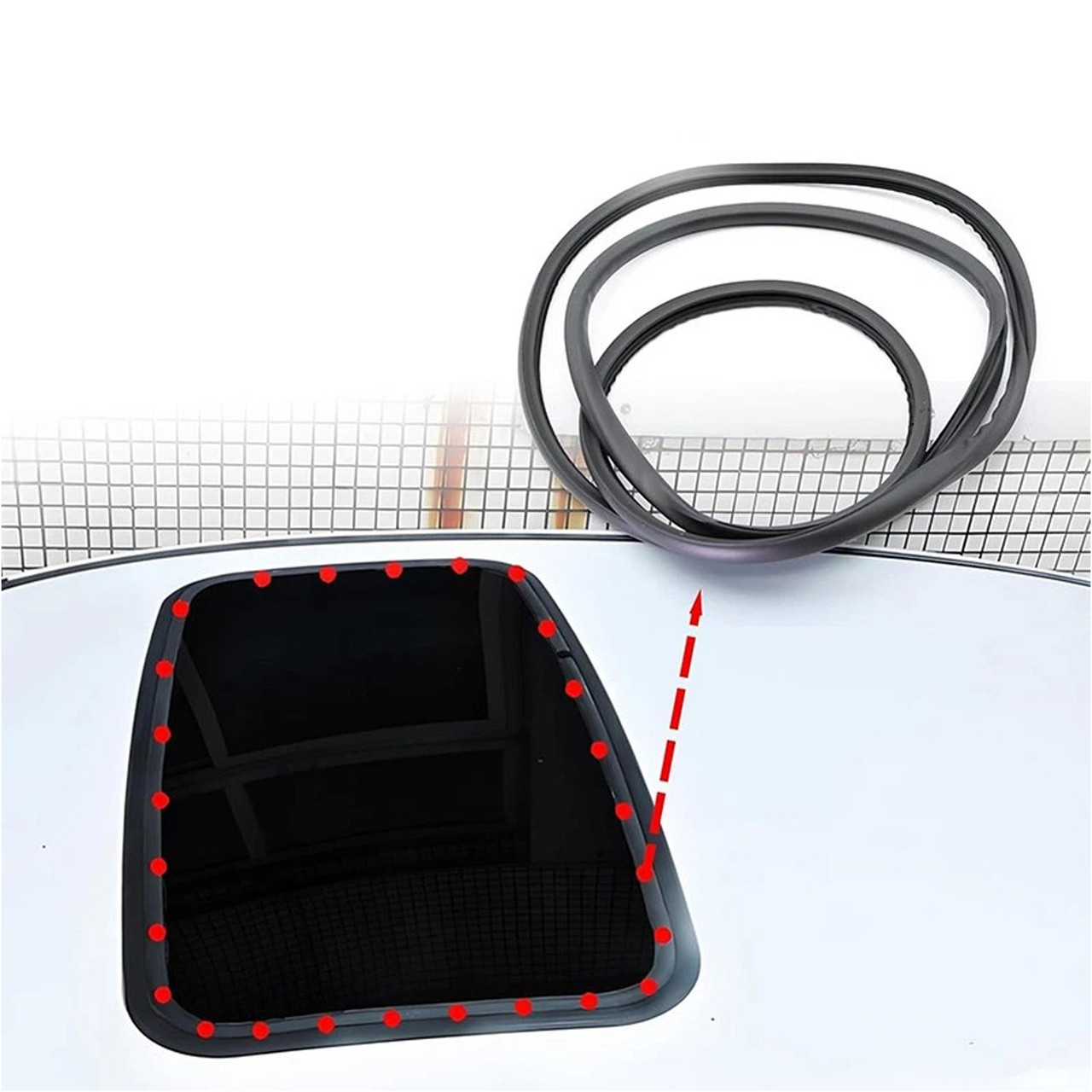 2007-2017 Chevrolet Tahoe Sunroof Weatherstrip Seal Gasket 22815954 Generic