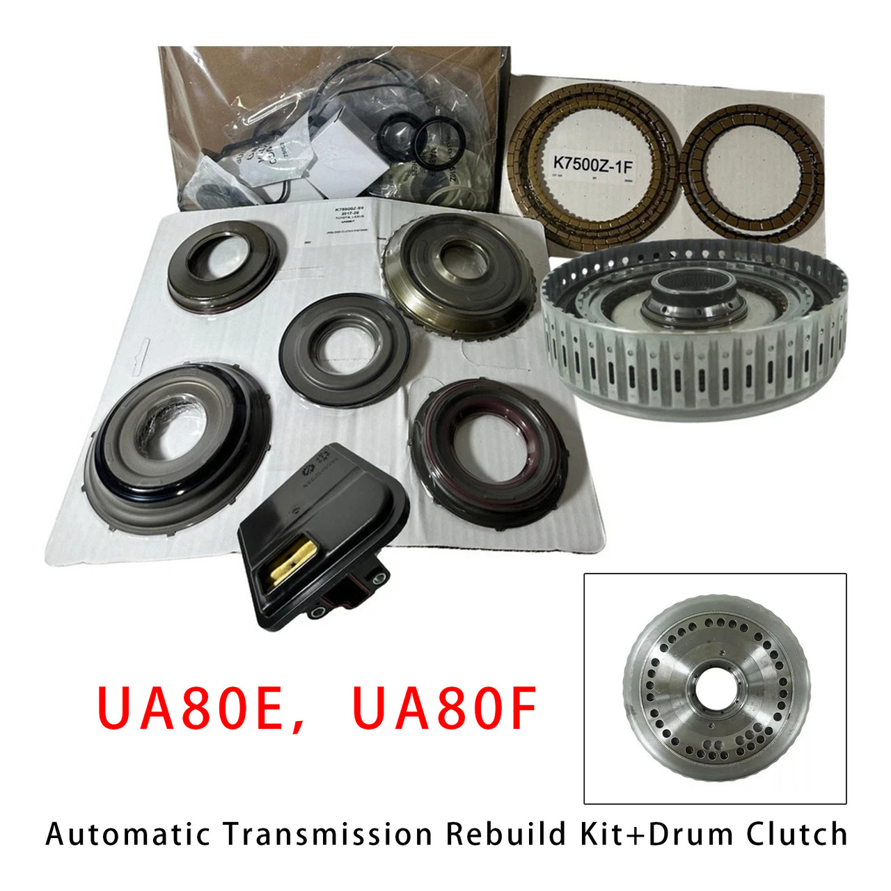 2017-2022 Toyota Transmission Super Banner Rebuild Kit C3/C4 Drum Clutch UA80E UA80F Generic