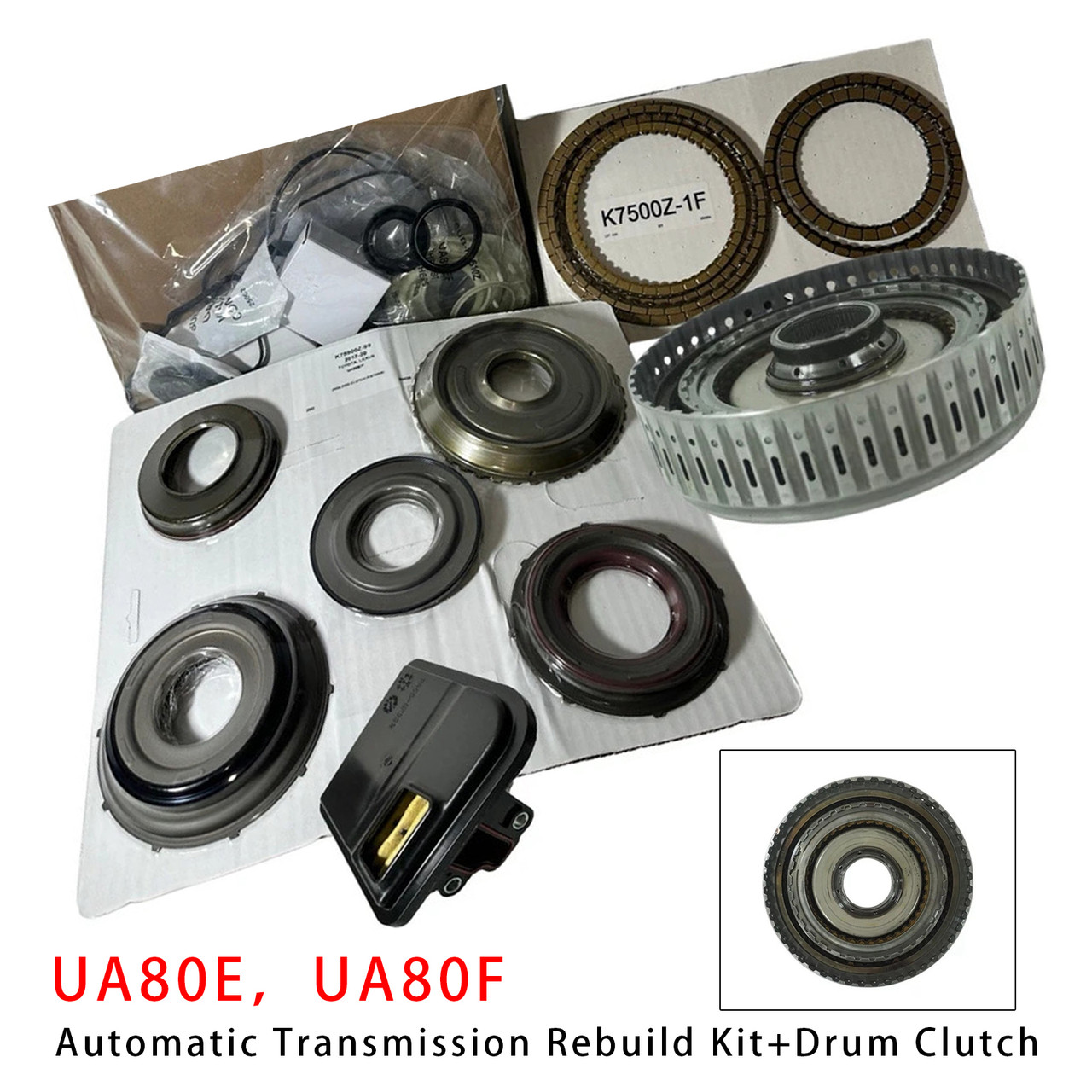 2017-2022 Toyota Transmission Super Banner Rebuild Kit C3/C4 Drum Clutch UA80E UA80F Generic