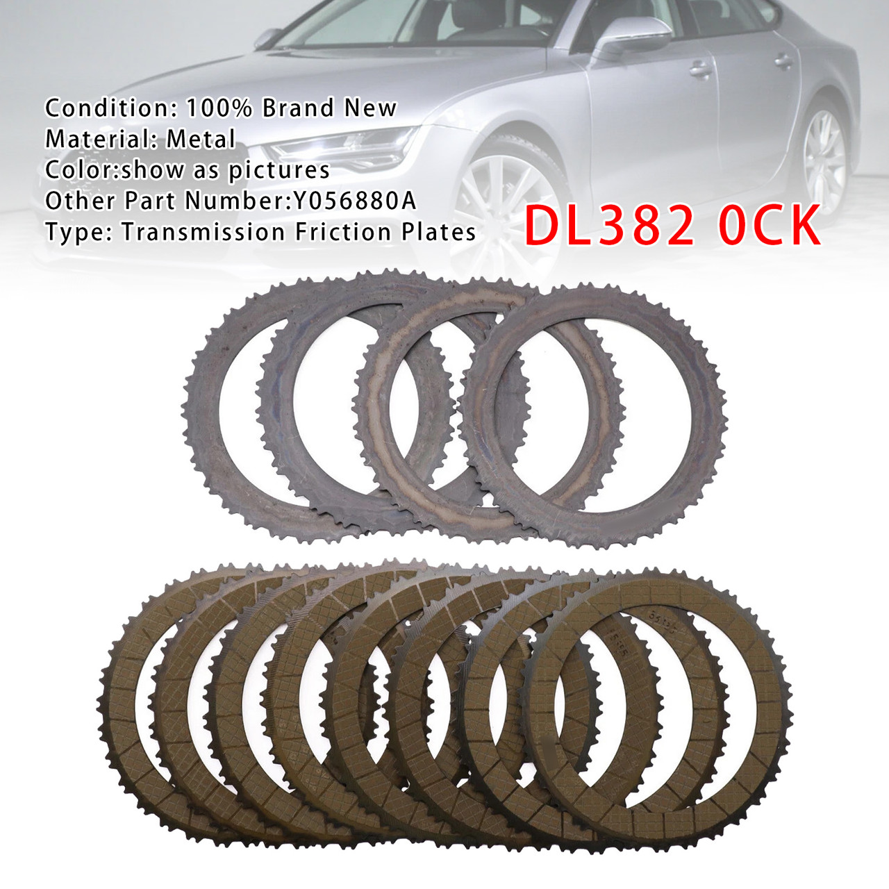 2013-onward AUDI A4 A5 A6 A7 Transmission Friction Plates DL382 0CK Generic