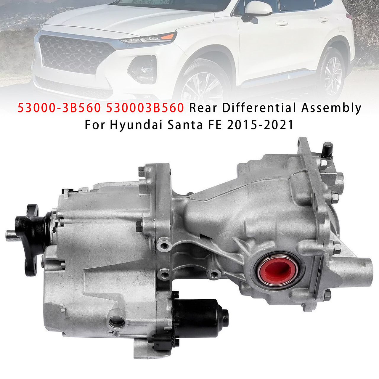 2017-2018 Hyundai Santa Fe Sport Rear Differential Assembly 53000-3B560 530003B560 Generic