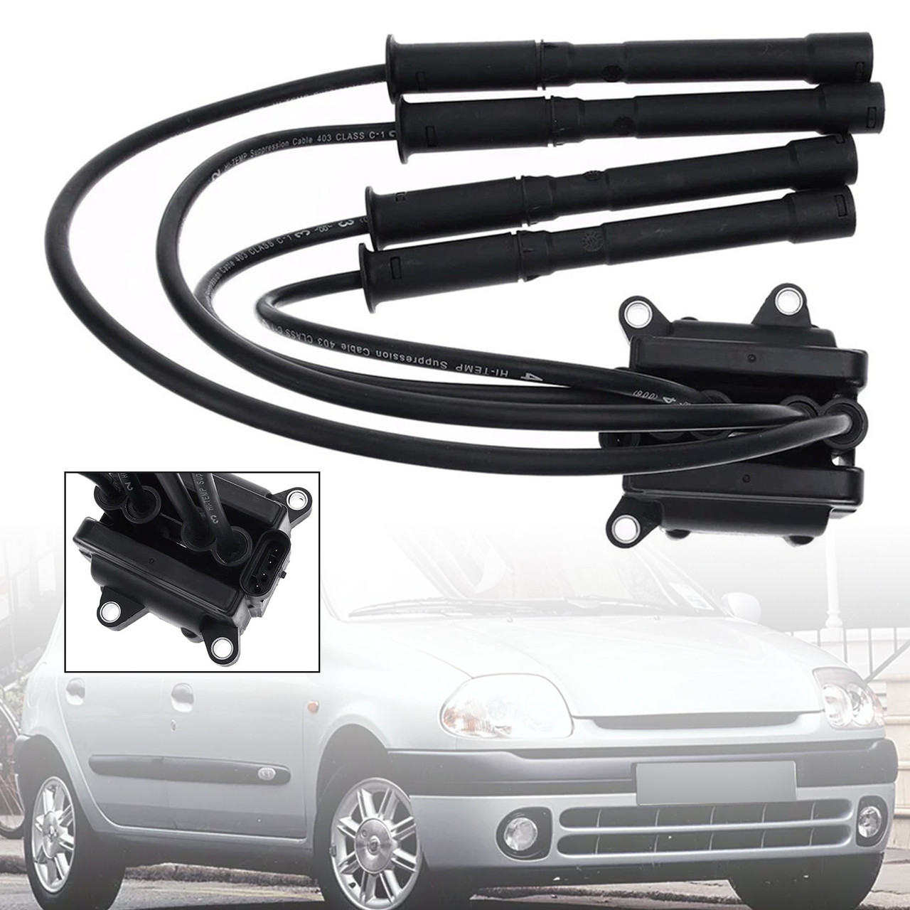 1998-2012 Renault Clio MK Ignition Coil Pack 8200051128 Generic