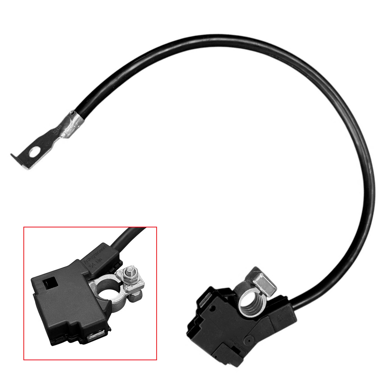 BMW F30 F07 F06 F02 F12 F13 F25 F26 Negative Battery Terminal Cable Wire 61219302358 Generic