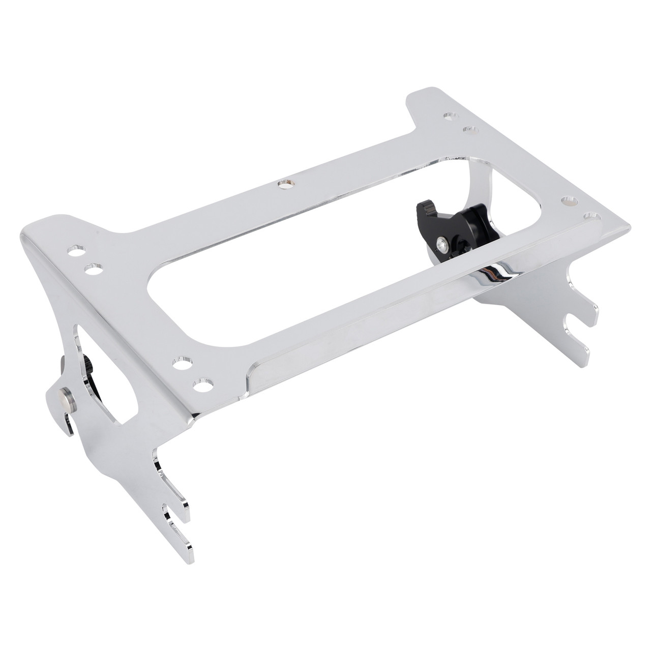 1996-2008 Touring Road King, FLHT, FLHX Detachable Two Up Tour Pack Mounting Rack Chrome Generic