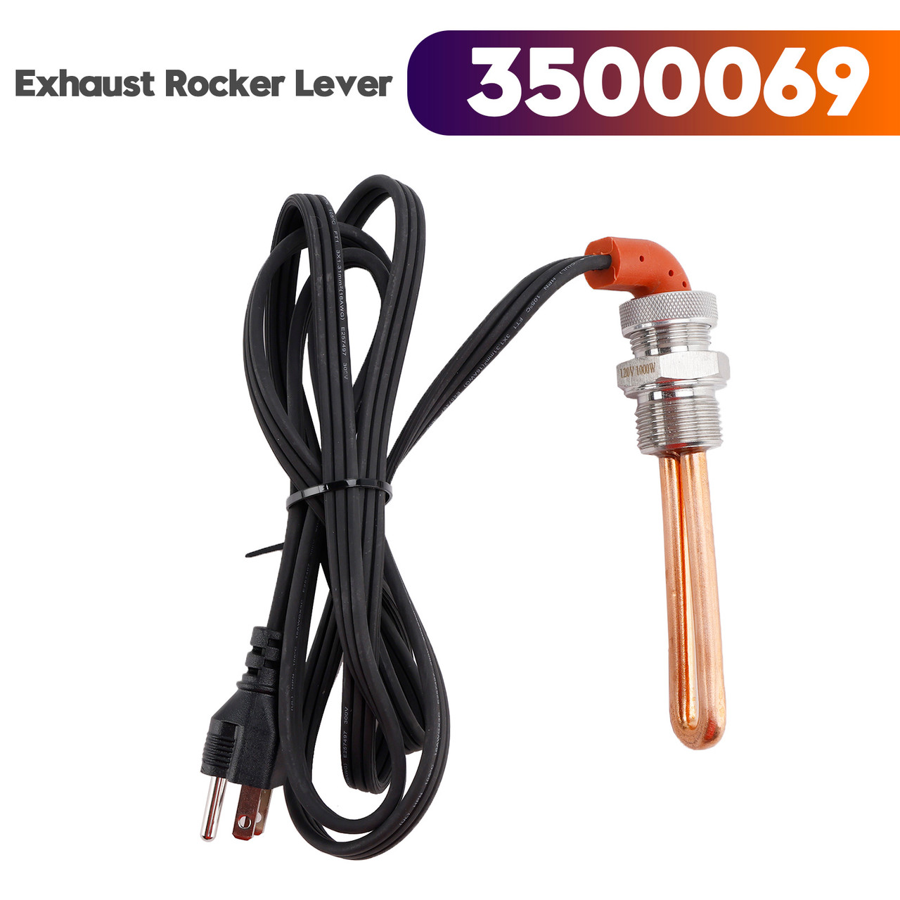 John Dee-re Series 350 PowerTech Plus iT4 Engine Block Heater 3500069 Generic