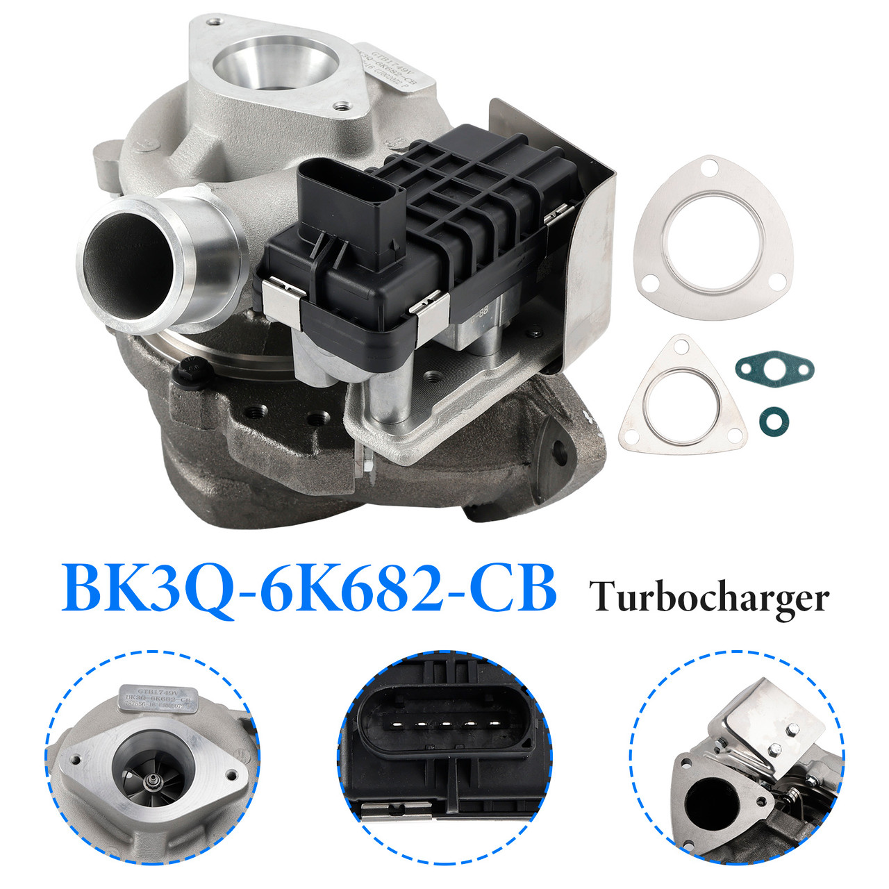 2011-On Ford Transit MK8 Ranger 2.2 RWD Euro 5 Turbocharger BK3Q-6K682-CB Generic