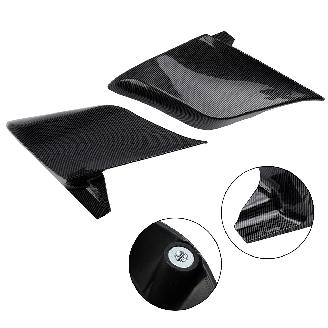 2009-2013 Touring Road King Street Glide Electra Glide Ultra Side Battery Cover Black Generic