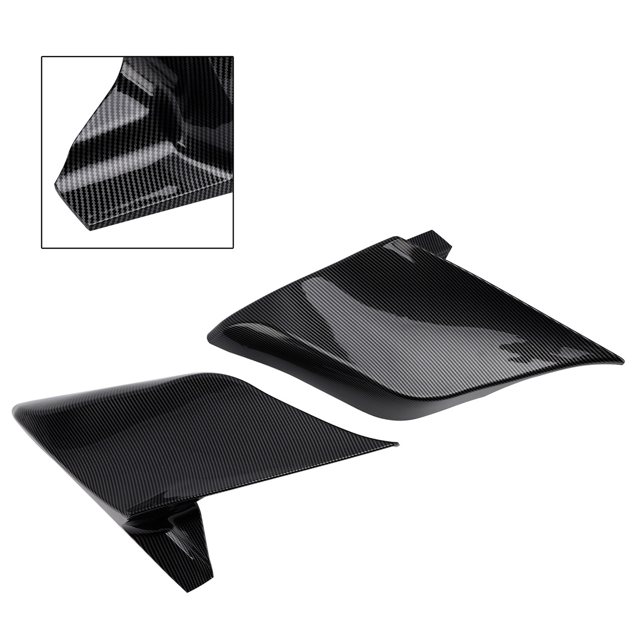 2009-2013 Touring Road King Street Glide Electra Glide Ultra Side Battery Cover Black Generic