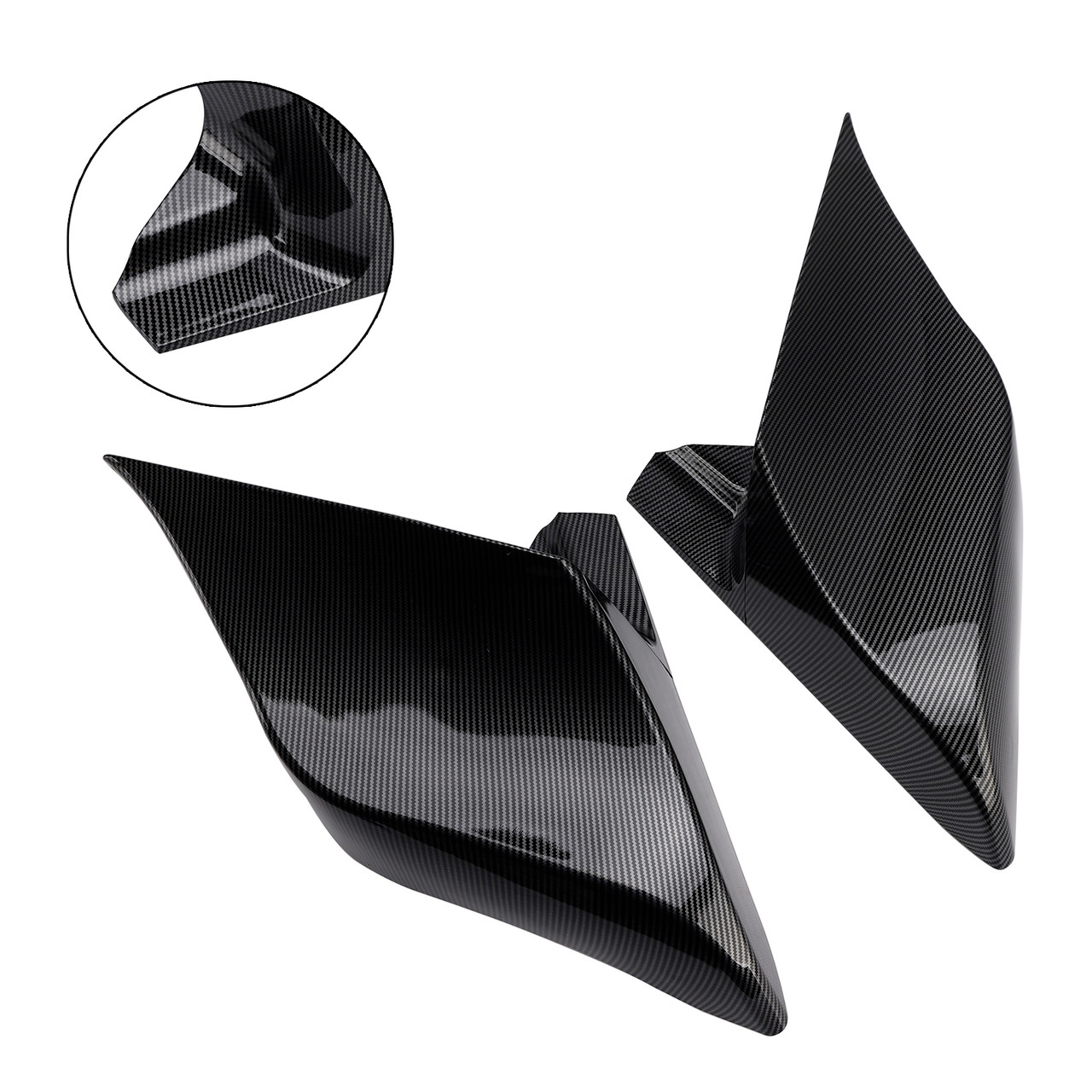 2009-2013 Touring Road King Street Glide Electra Glide Ultra Side Battery Cover Black Generic