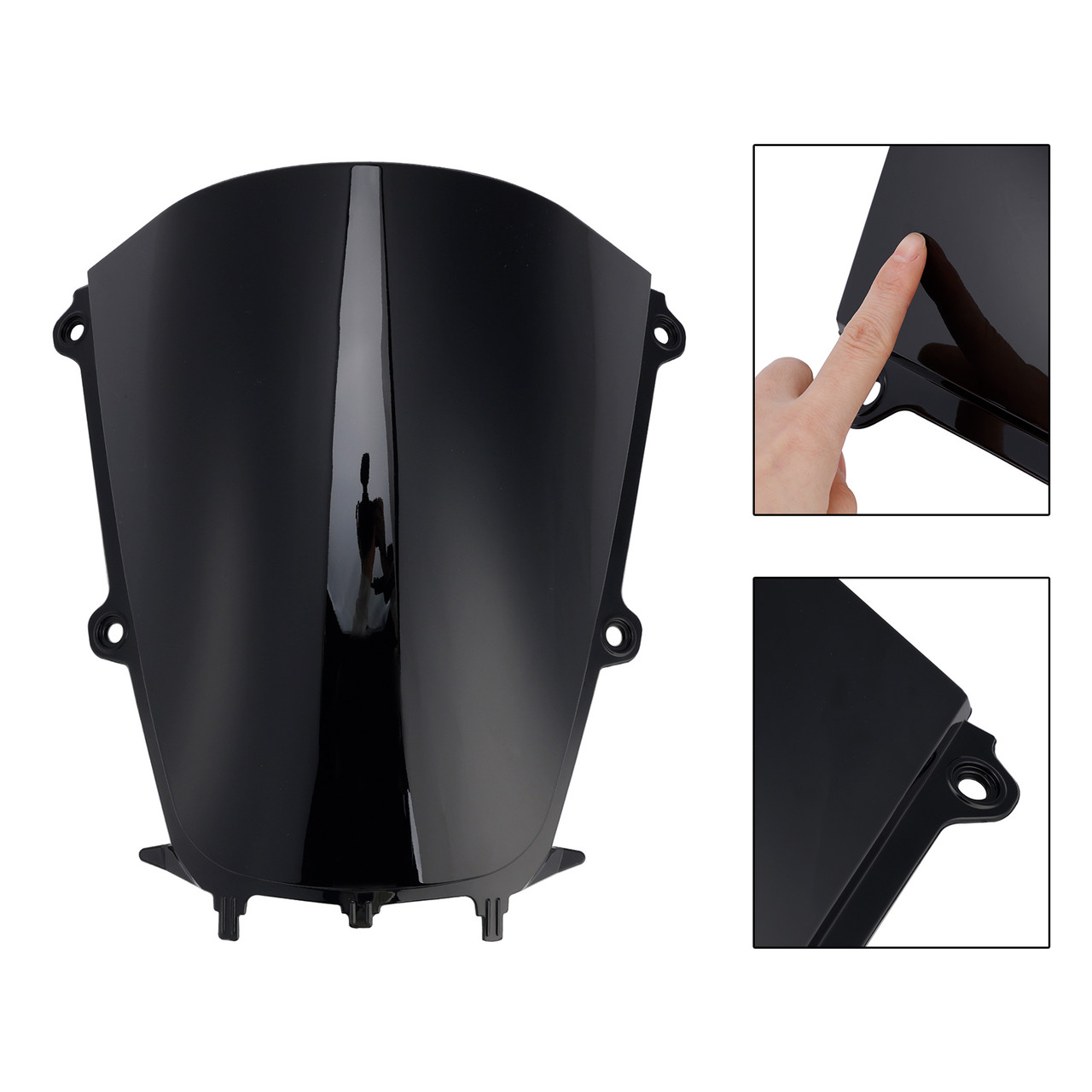 2025 YAMAHA YZF R9 Front Windshield Black Generic