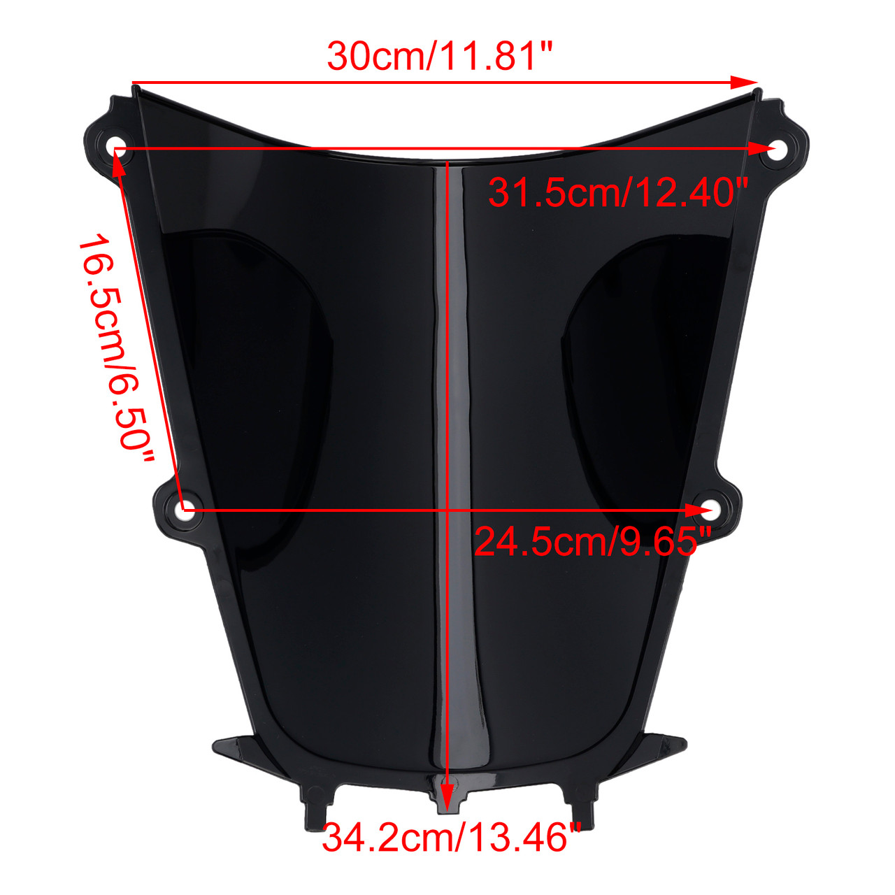 2025 YAMAHA YZF R9 Front Windshield Black Generic