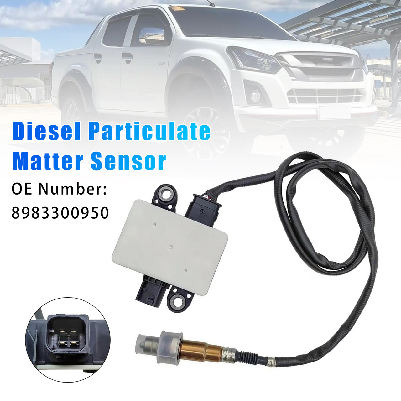 Isuzu D-MAX Diesel Particulate Matter Sensor PM Sensor 8983300950 Generic