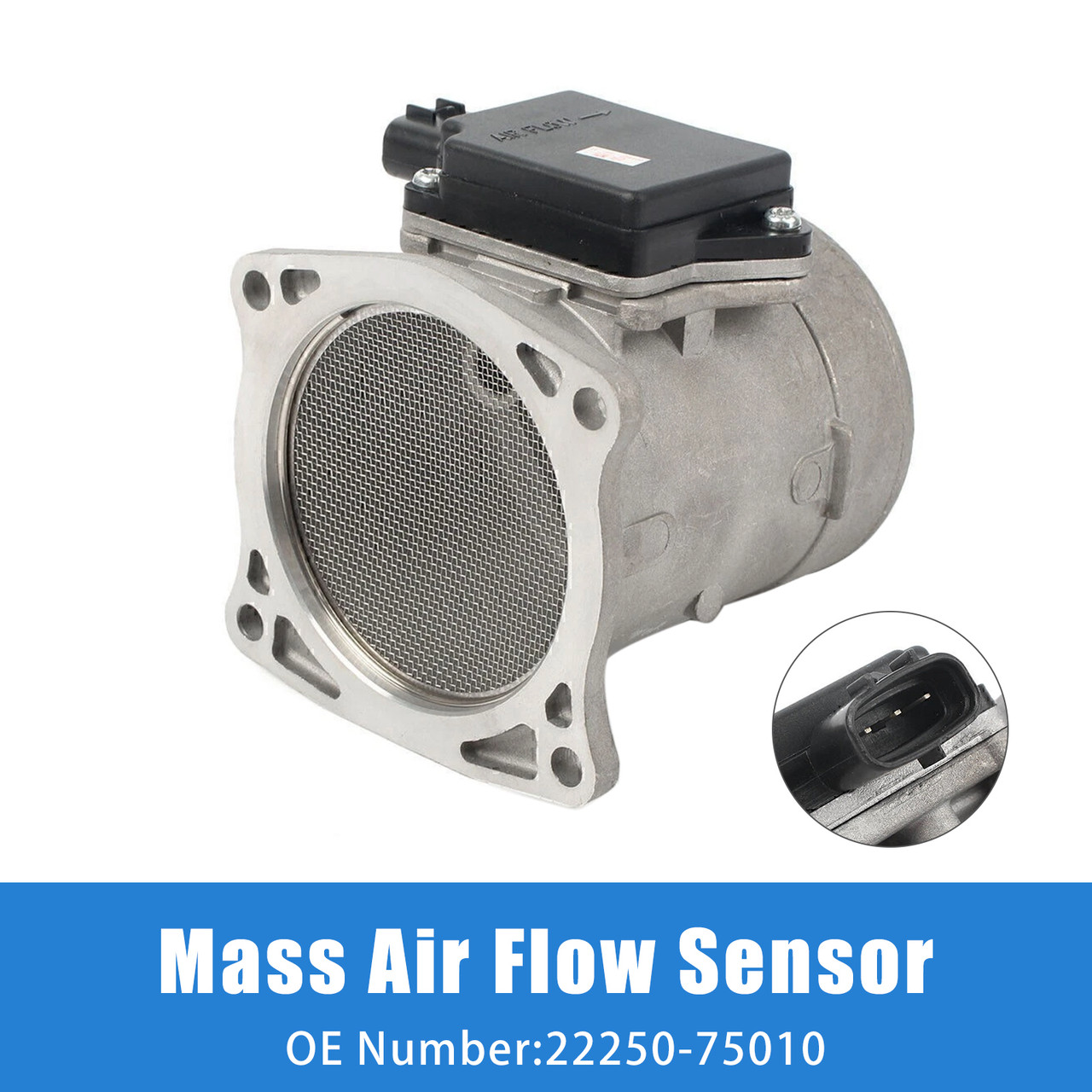 1994-1997 Toyota T100 2.7L Mass Air Flow Sensor Assembly 22250-75010 Generic