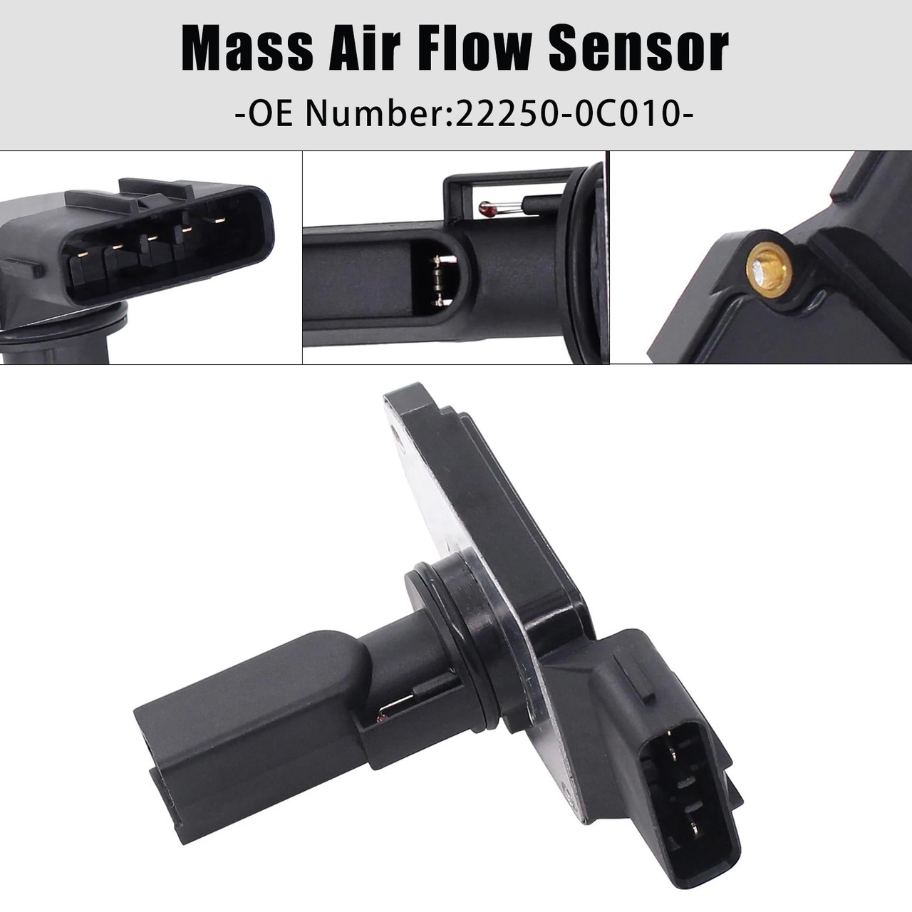 2003-2005 Lexus GX470 Mass Air Flow Sensor 22250-0C010 Generic