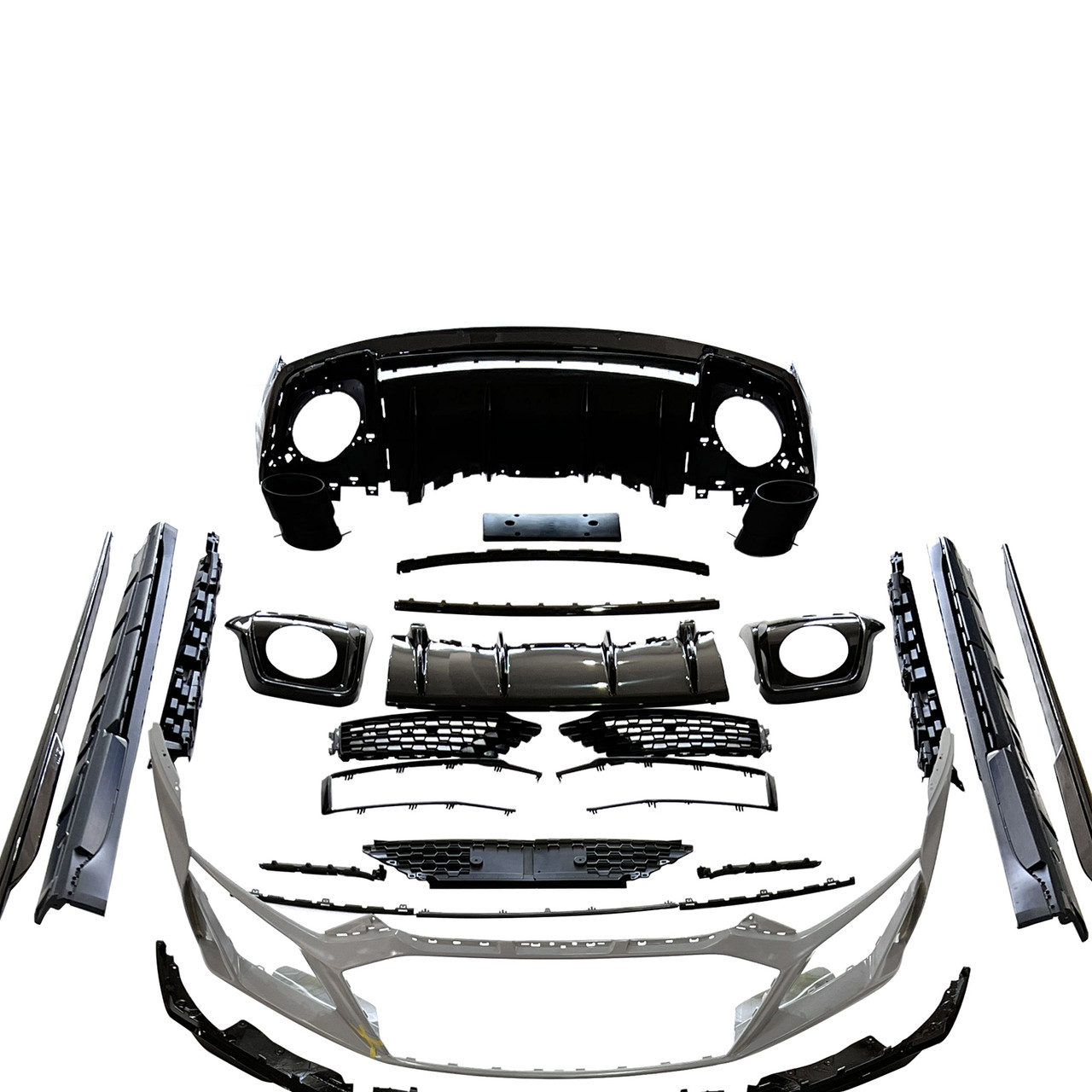 Body Kit Bumper Fit AUDI R8 4S 2016-2020 Upgrade To 2021-2024