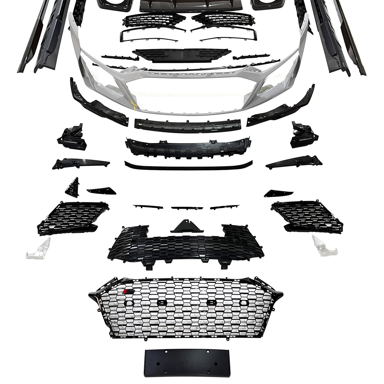 Carbon Fiber Body Kit Bumper Fit AUDI R8 4S 2016-2020 Upgrade 2021-2024