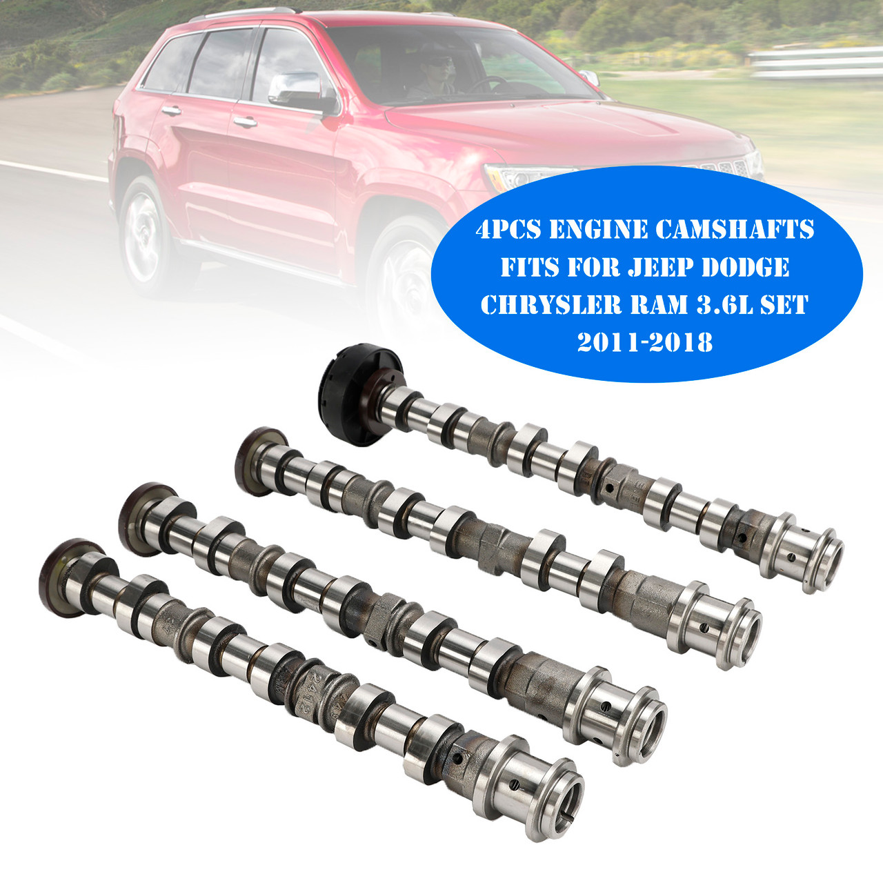 Ram C/V 2012-2015 with 3.6L engine only 4Pcs Engine Camshafts
