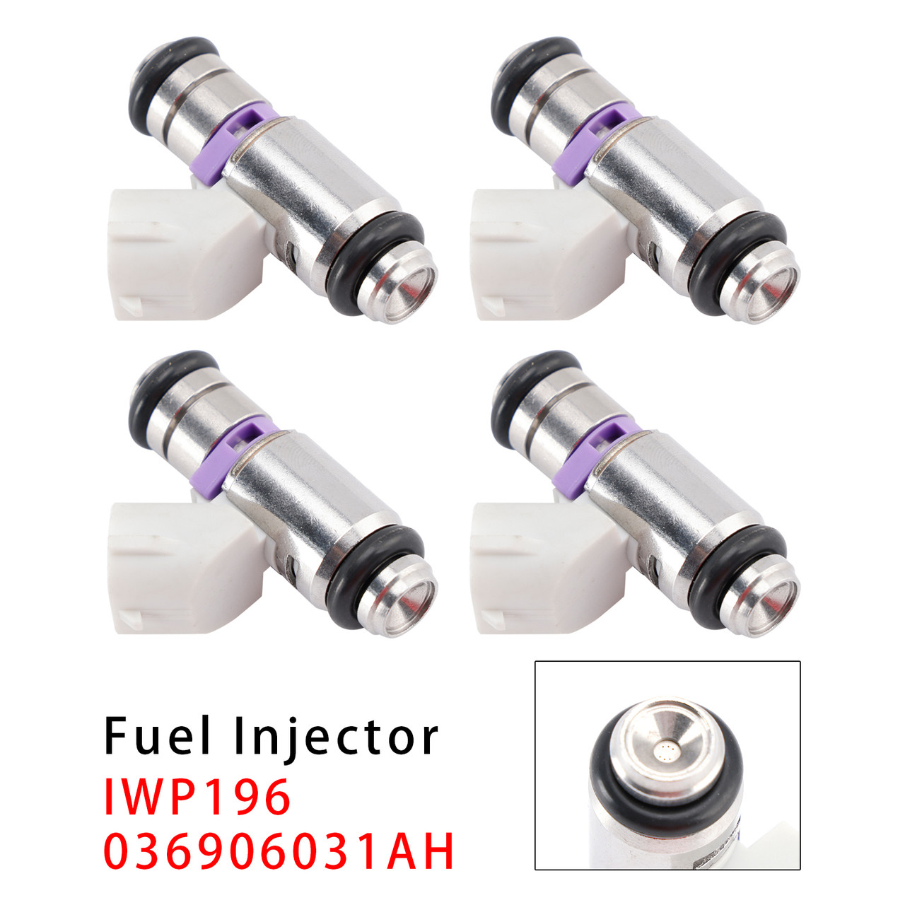 4Pcs Fuel Injector For VW Golf Polo Seat Toledo Skoda Fabia IWP196 036906031AH