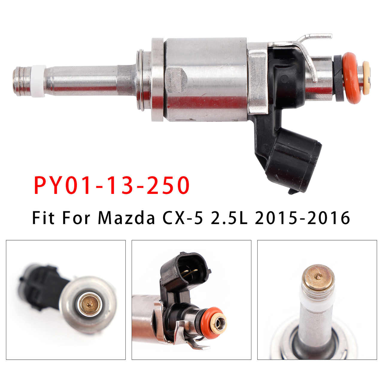 2015-2016 Mazda CX-5 CX-9 1Pcs Fuel Injector PY01-13-250 Generic