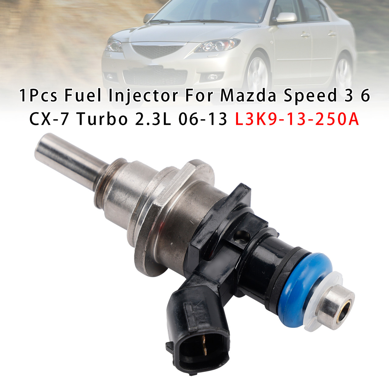 2006-2013 Mazda Speed 3/ 6 1Pcs Fuel Injector L3K9-13-250A Generic