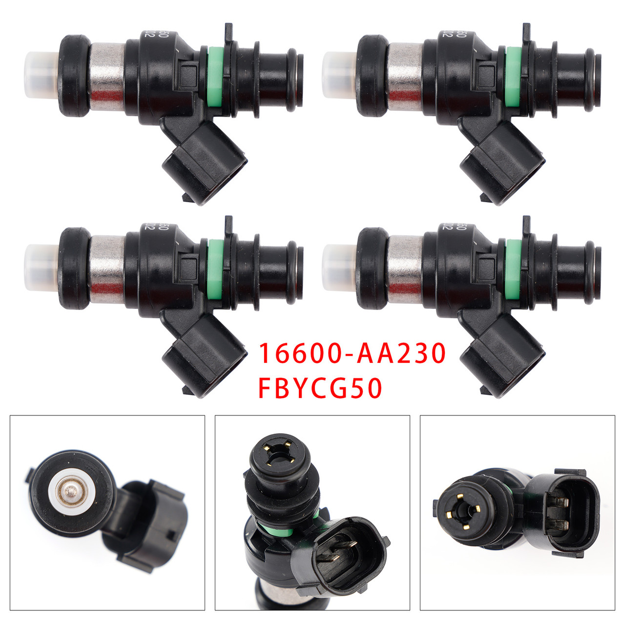 2003-2009 Subaru Legacy MK IV 2.0L AWD 4Pcs Fuel Injector 16600-AA230 FBYCG50 Generic