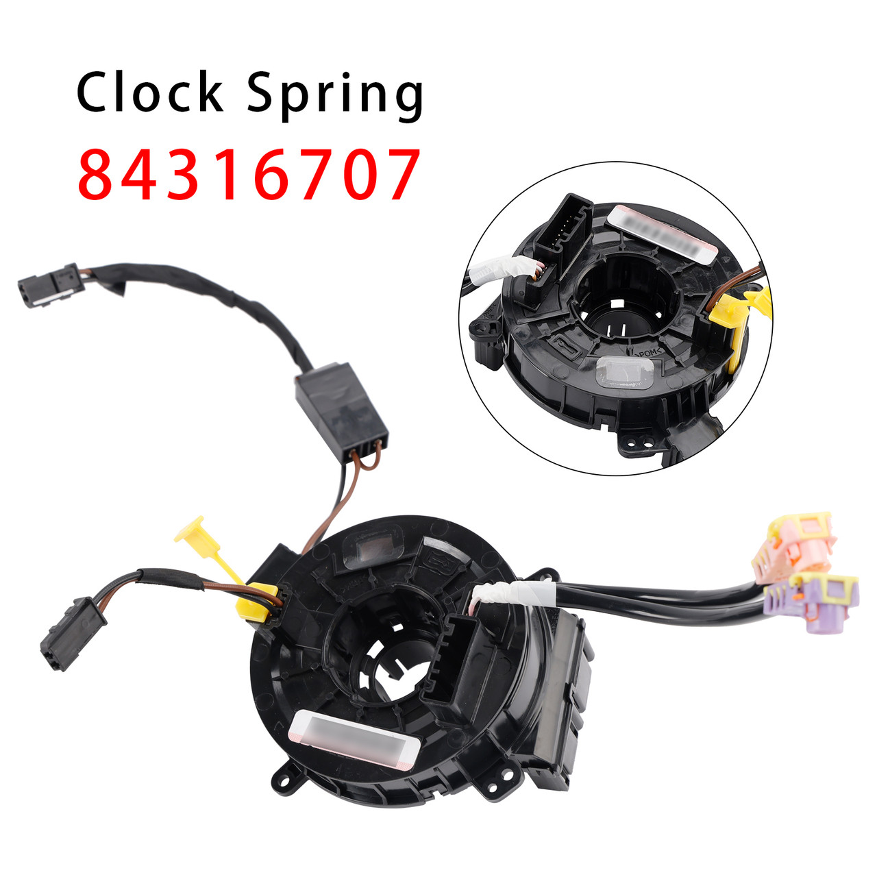 2019-2022 Chevrolet Colorado Clock Spring With Audio Control 84316707 Generic