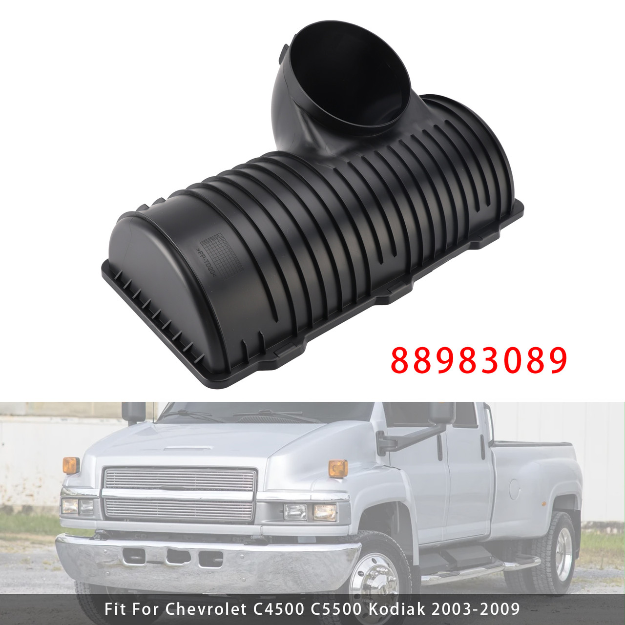 2003-2009 GMC C4500 C5500 Topkick Upper Air Cleaner Box Housing 88983089 Generic