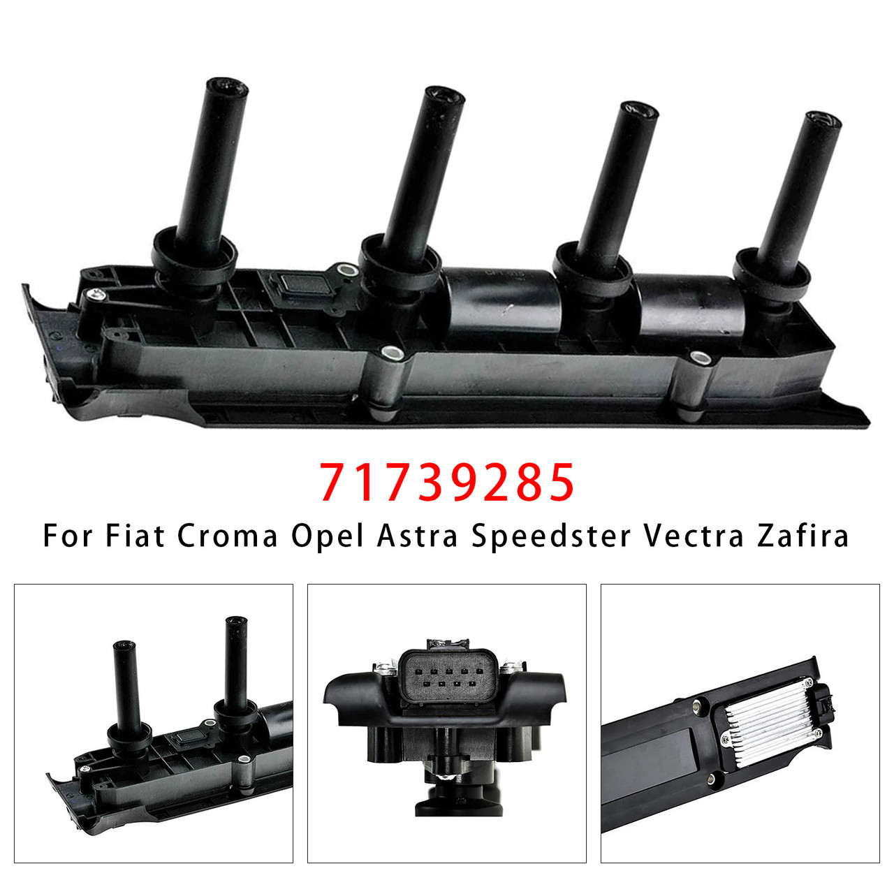 Fiat Croma Opel Astra Speedster Vectra Zafira Ignition Coil 71739285 Generic