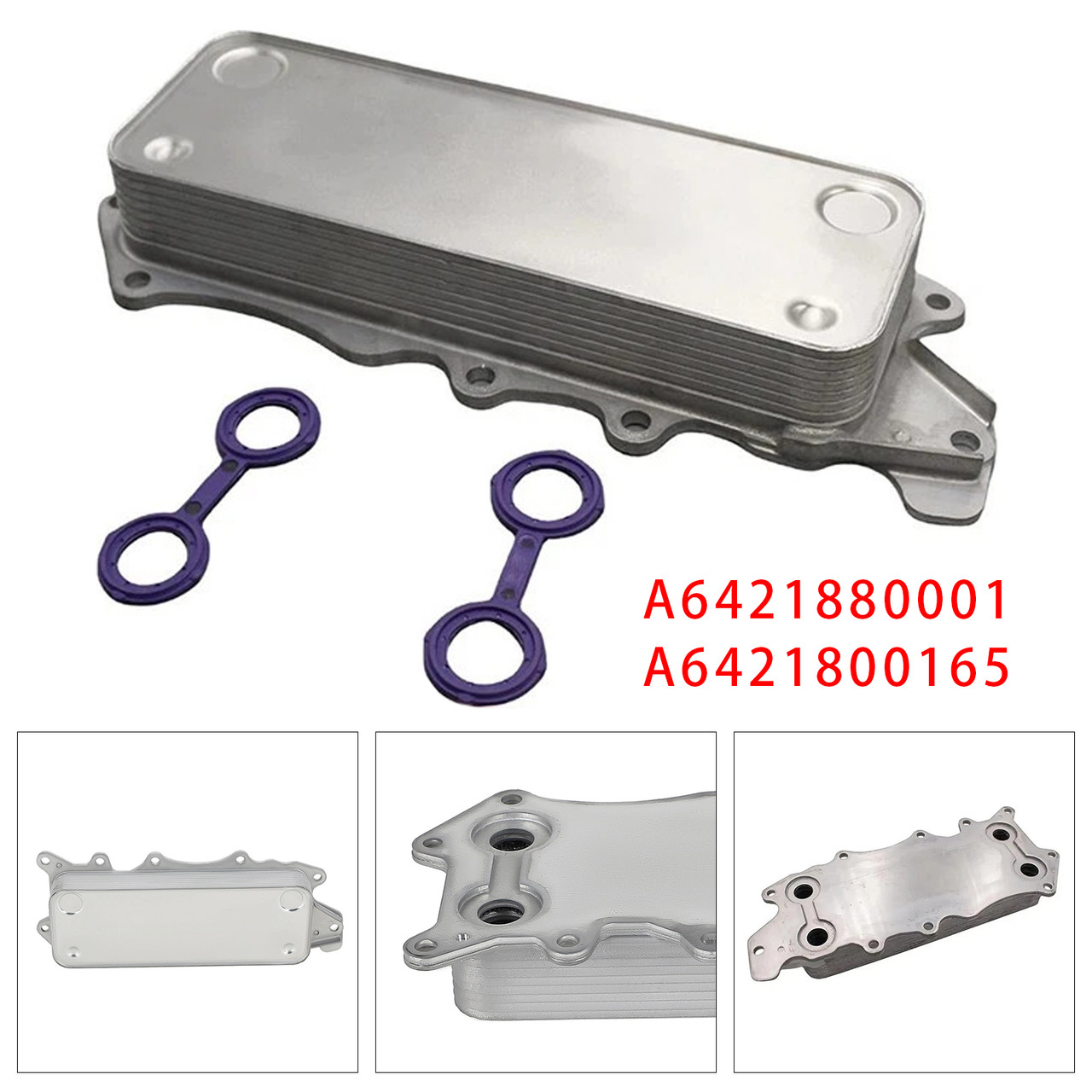 2010-2011 2006 2015 MERCEDES-BENZ G-Class W461 W463 Oil Cooler A6421880001 A6421800165