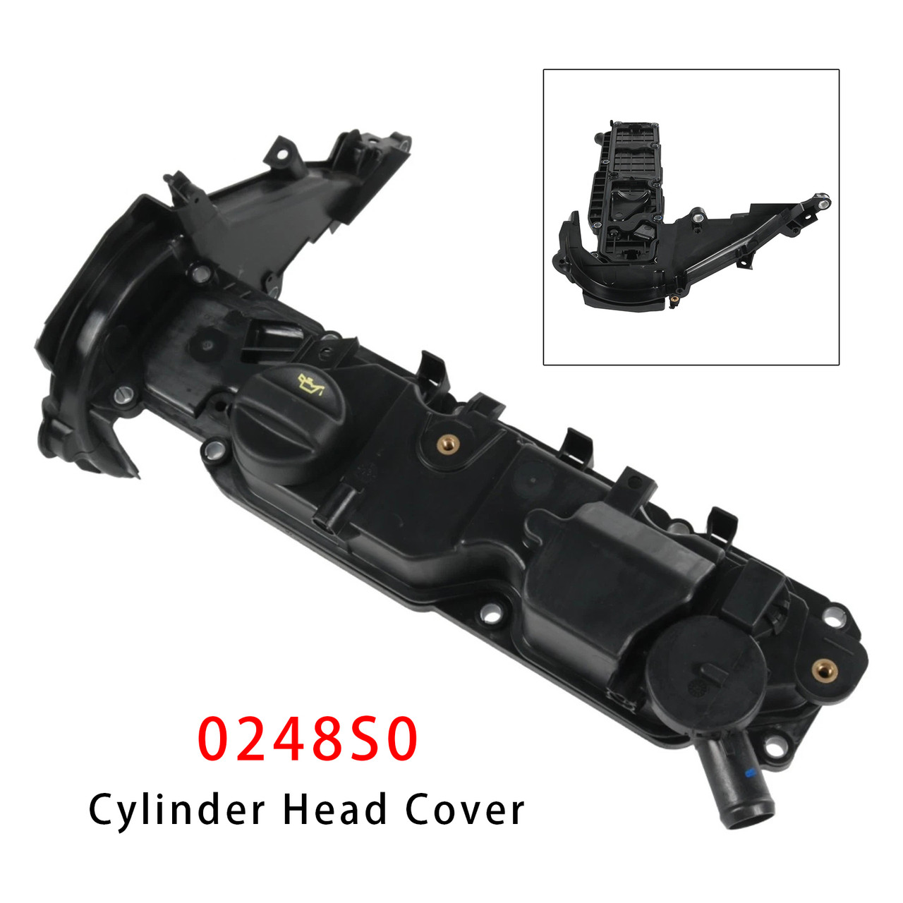 Citroen Peugeot Ford 1.6 HDI 8V Cylinder Head Cover & Gasket 0248S0 Generic