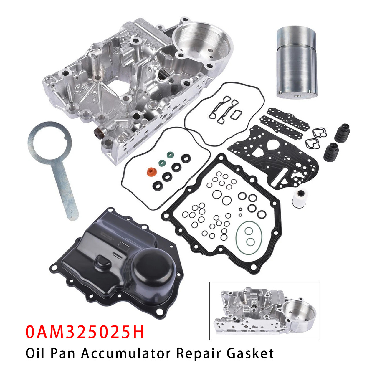 2008-2011 Volkswagen Scirocco Sharan Tiguan Touran Oil Pan Accumulator Repair Gasket 0AM325025H Generic