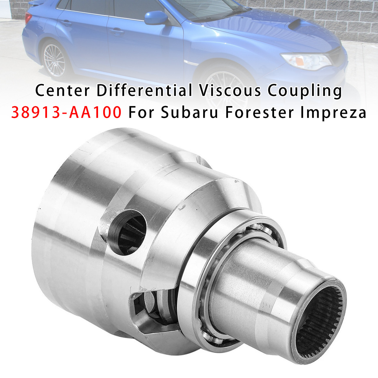 2013-2017 Subaru Crosstrek Center Differential Viscous Coupling 38913-AA100 Generic