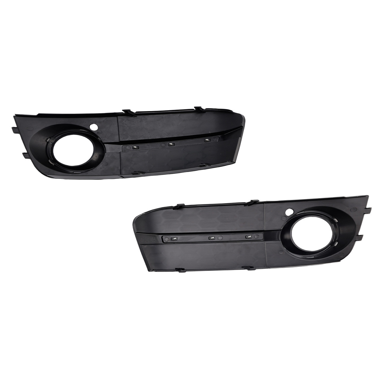 2009-2012 Audi A4 B8 Fog Light Cover Standard Version Black Generic