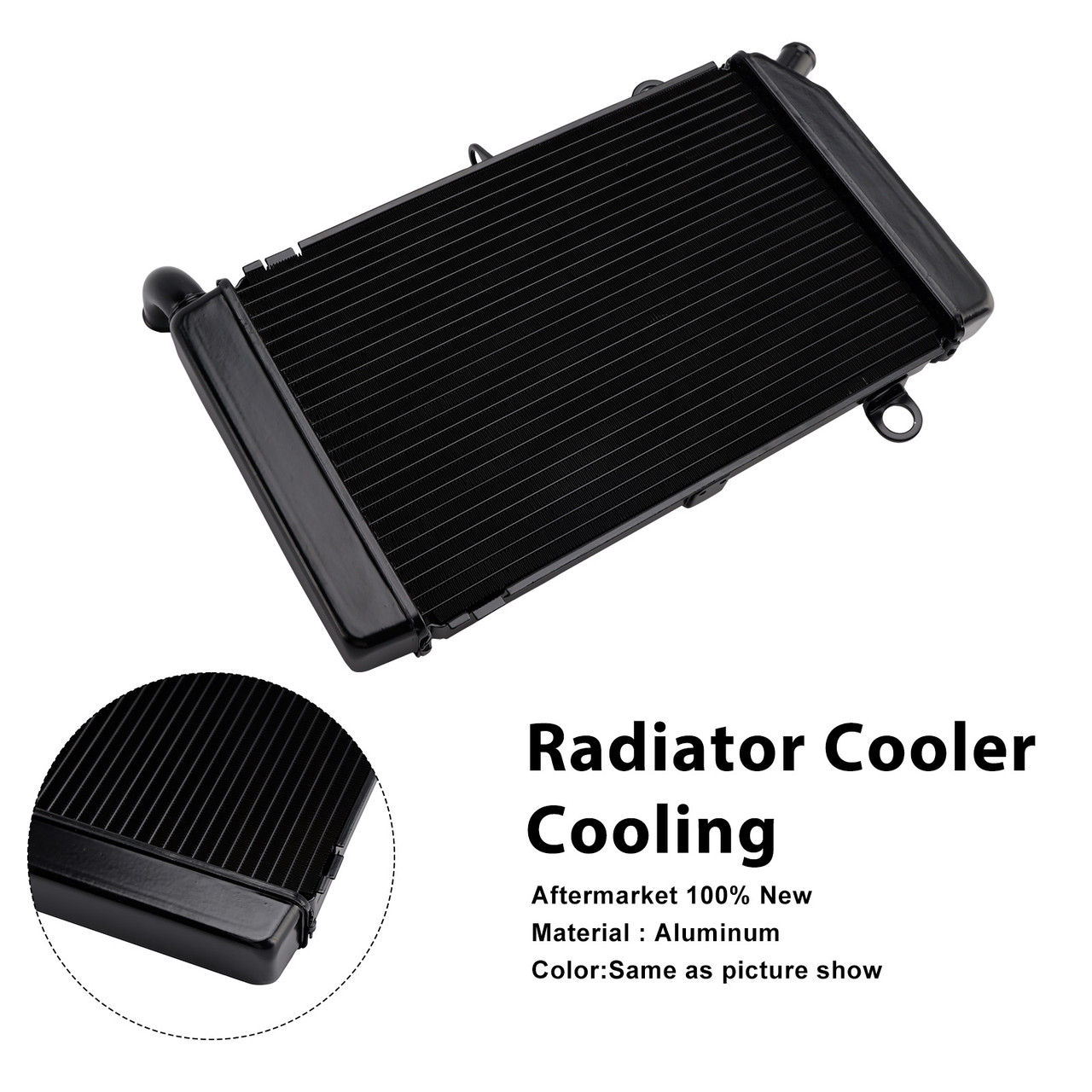 2002-2004 Honda Silverwing FSC400 Radiator Cooler Cooling Black Generic