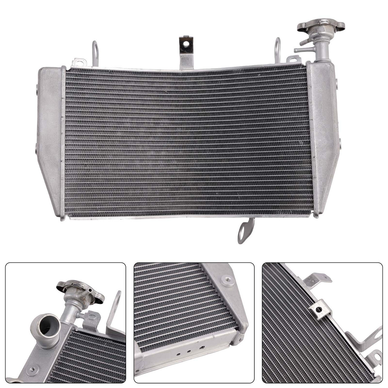 2014--2021 DUCATI Monster 1200 821 Radiator Cooler Silver Generic