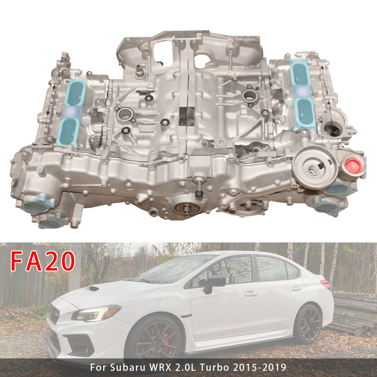 2015-2019 Subaru WRX 2.0L Turbo Brand New Engine Motor Assembly FA20 Generic