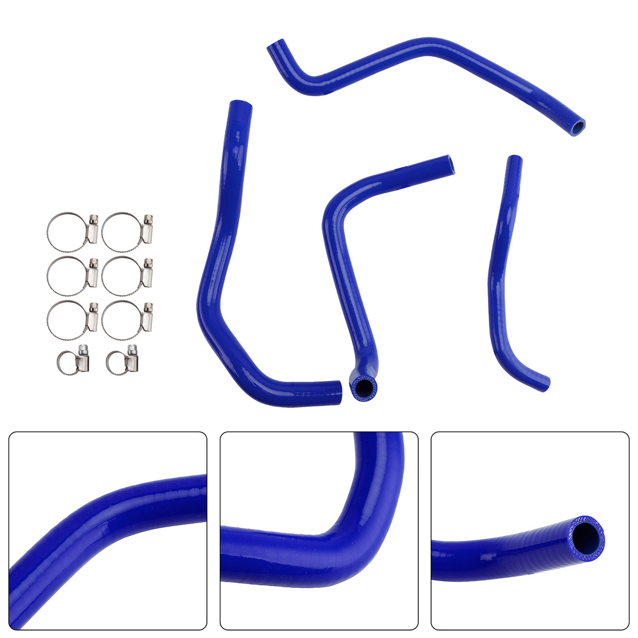 2024-2025 Honda NX400 NX500 Silicone Radiator coolant Hose Blue Generic