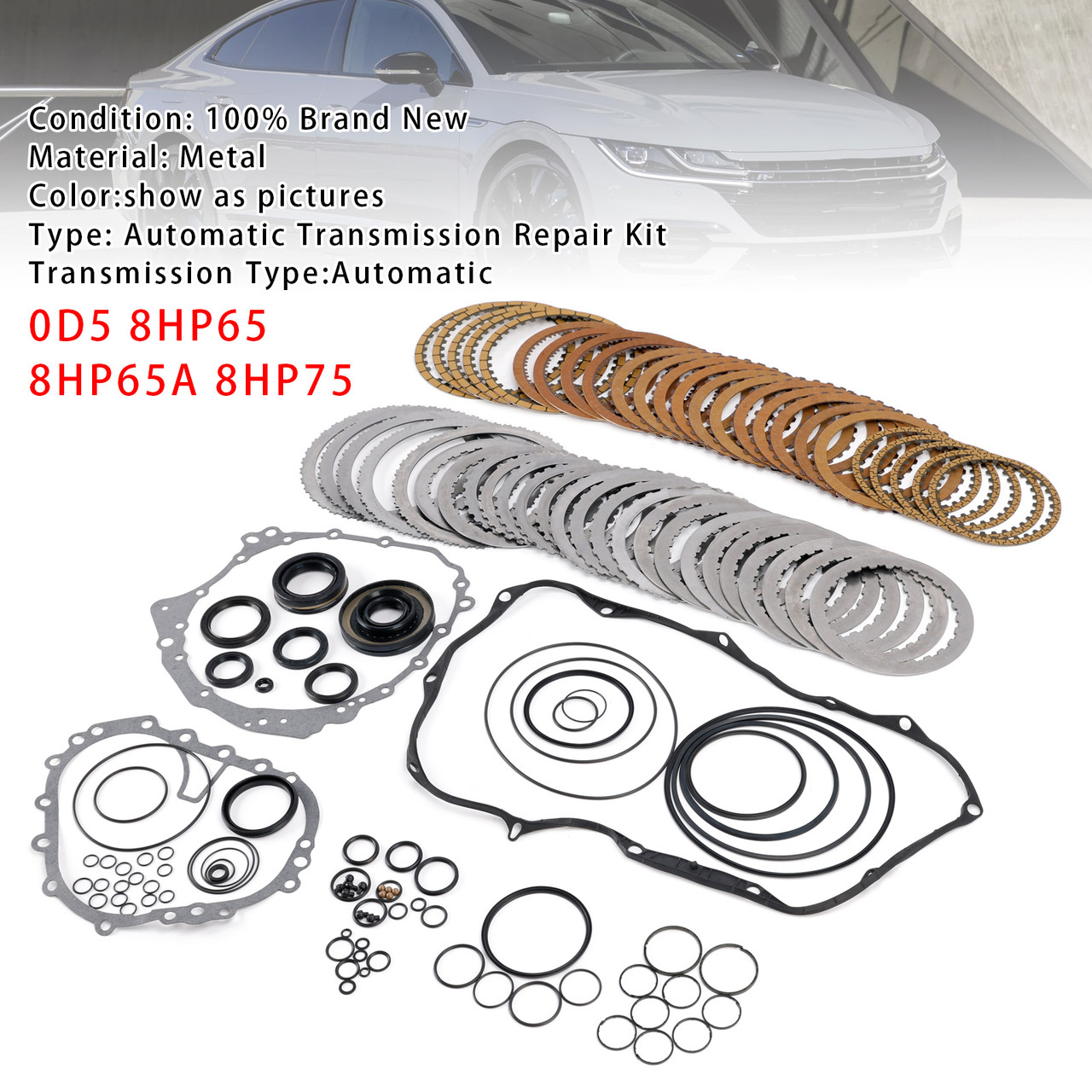 VW AUDI Automatic Transmission Repair Kits 8HP65 8HP65A 8HP75 0D5 Generic