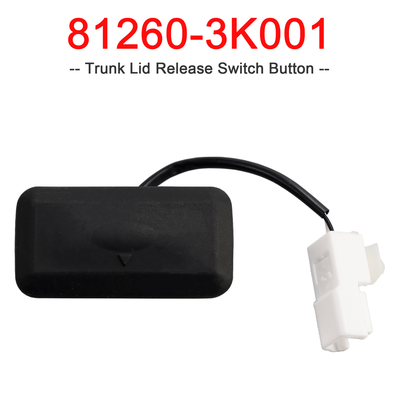 2011-2016 Hyundai Elantra Sedan Trunk Lid Release Switch Button 81260-3K001 Generic