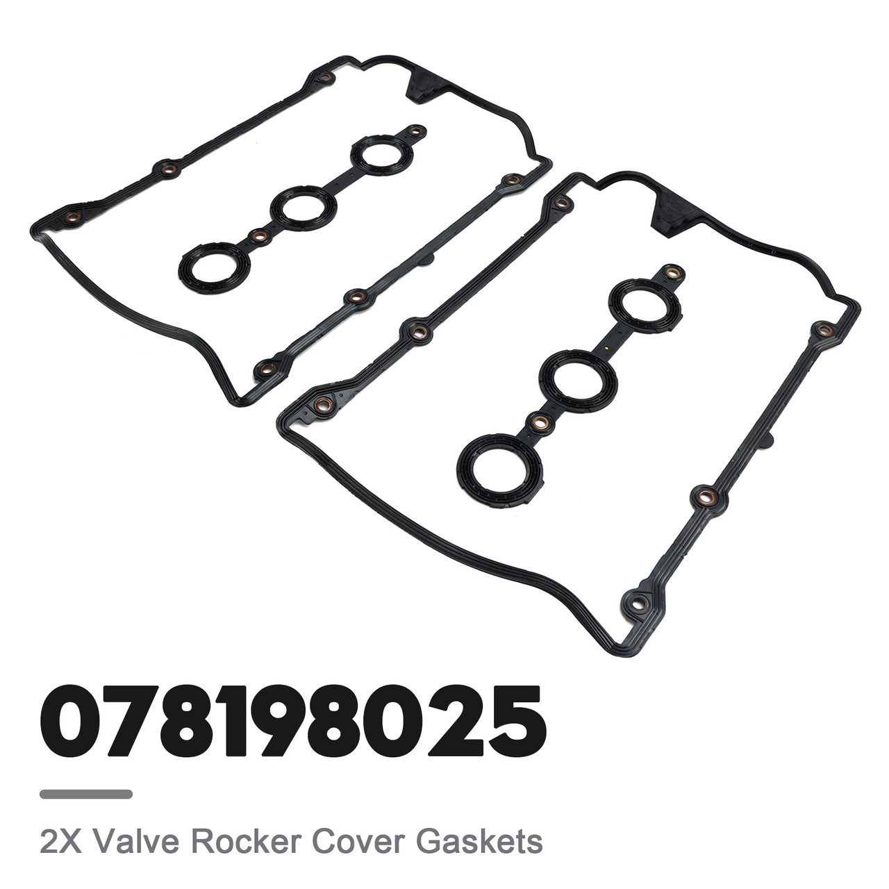 1998-2005 VW Passat 2X Valve Rocker Cover Gaskets 078198025 Generic