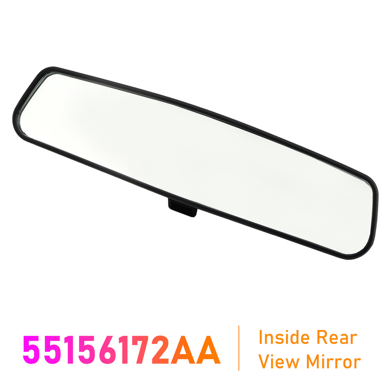 2005-2008 Jeep Magnum Inside Rear View Mirror 55156172AA Generic