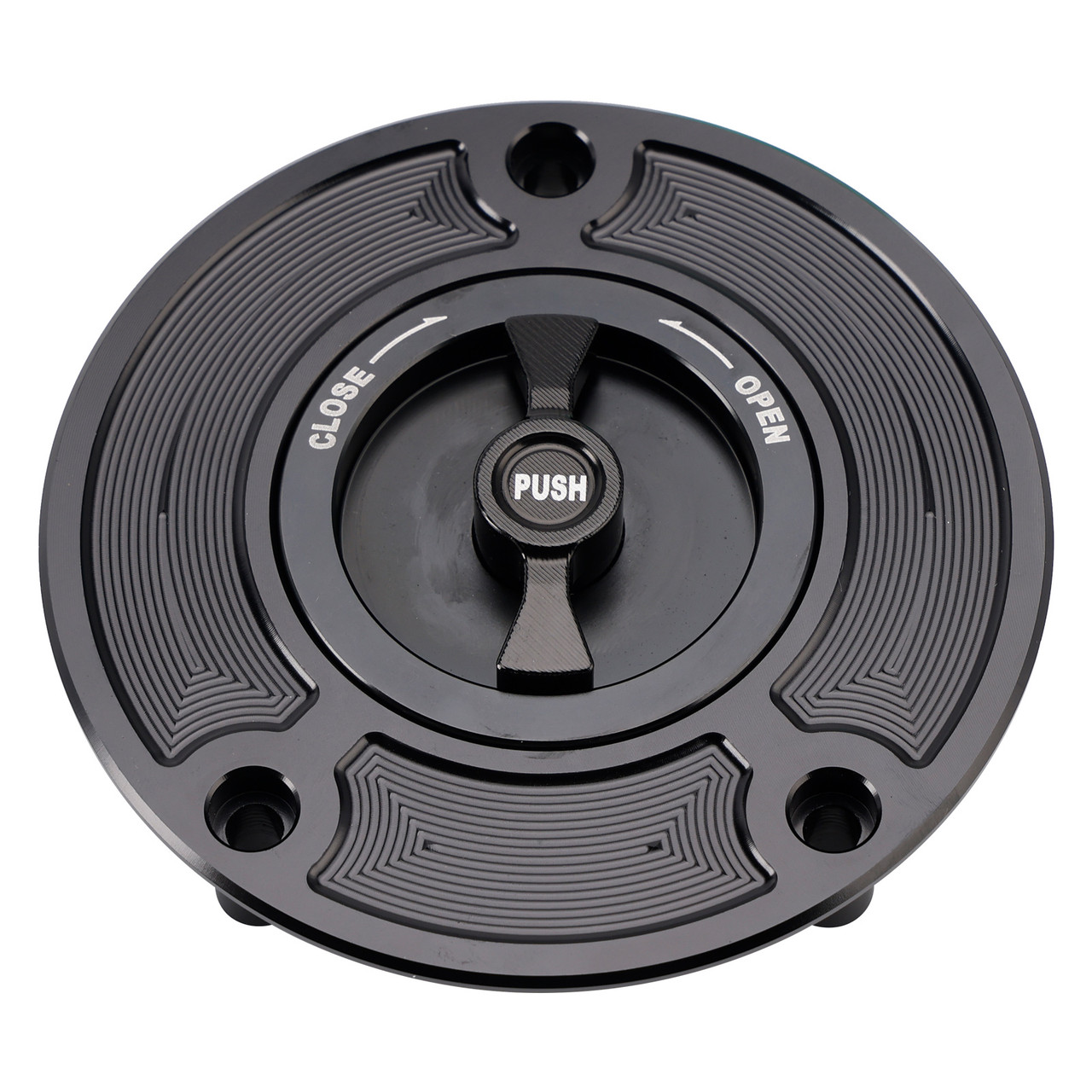 2004-2022 Suzuki GSX-R1000 GSX-R600 GSX-R750 Quick Release Keyless Fuel Gas Cap 107mm Black Generic
